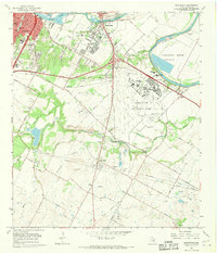 Download a high-resolution, GPS-compatible USGS topo map for Montopolis, TX (1970 edition)