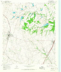 Download a high-resolution, GPS-compatible USGS topo map for Moody, TX (1967 edition)