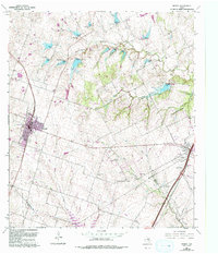 Download a high-resolution, GPS-compatible USGS topo map for Moody, TX (1993 edition)