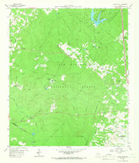 1959 Map of Walker County, TX, 1966 Print