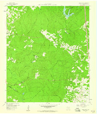 1959 Map of Walker County, TX, 1960 Print