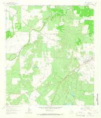 Download a high-resolution, GPS-compatible USGS topo map for Moore, TX (1966 edition)