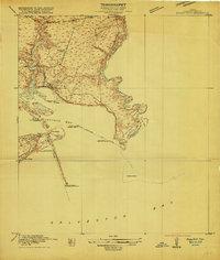 1916 Map of Morgan Point