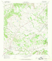 Download a high-resolution, GPS-compatible USGS topo map for Morgan, TX (1968 edition)