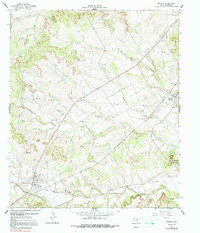 Download a high-resolution, GPS-compatible USGS topo map for Morgan, TX (1991 edition)