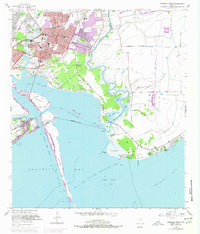 Download a high-resolution, GPS-compatible USGS topo map for Morgans Point, TX (1977 edition)