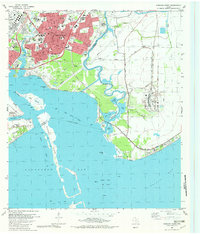 Download a high-resolution, GPS-compatible USGS topo map for Morgans Point, TX (1982 edition)