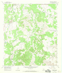 Download a high-resolution, GPS-compatible USGS topo map for Mormon Mill, TX (1970 edition)