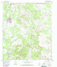 Download a high-resolution, GPS-compatible USGS topo map for Mormon Mill, TX (1987 edition)