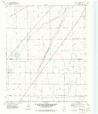 Download a high-resolution, GPS-compatible USGS topo map for Morse SE, TX (1977 edition)