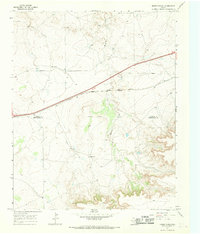 Download a high-resolution, GPS-compatible USGS topo map for Moser Ranch, TX (1968 edition)