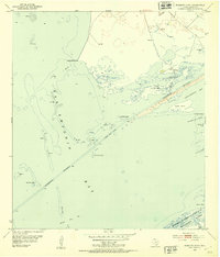 Download a high-resolution, GPS-compatible USGS topo map for Mosquito Point, TX (1953 edition)