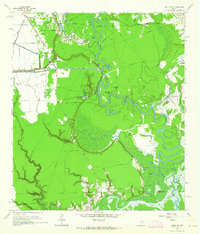 Download a high-resolution, GPS-compatible USGS topo map for Moss Bluff, TX (1964 edition)