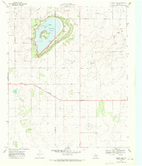 Download a high-resolution, GPS-compatible USGS topo map for Mound Lake, TX (1971 edition)
