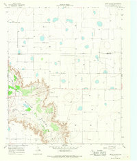 Download a high-resolution, GPS-compatible USGS topo map for Mount Blanco, TX (1968 edition)