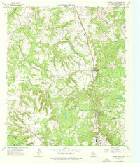 Download a high-resolution, GPS-compatible USGS topo map for Mount Selman, TX (1976 edition)
