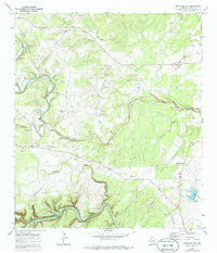 Download a high-resolution, GPS-compatible USGS topo map for Mountain City, TX (1986 edition)