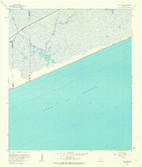 preview thumbnail of historical topo map of Jefferson County, TX in 1961