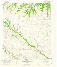 Download a high-resolution, GPS-compatible USGS topo map for Muenster East, TX (1963 edition)