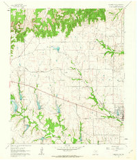 Download a high-resolution, GPS-compatible USGS topo map for Muenster West, TX (1963 edition)
