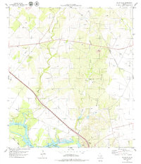 Download a high-resolution, GPS-compatible USGS topo map for Mulos Hills, TX (1979 edition)