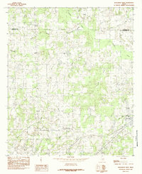 Download a high-resolution, GPS-compatible USGS topo map for Murchison West, TX (1984 edition)
