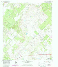 Download a high-resolution, GPS-compatible USGS topo map for Murphy Creek, TX (1987 edition)