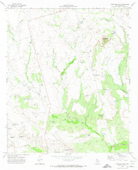 Download a high-resolution, GPS-compatible USGS topo map for Mushaway Peak, TX (1973 edition)