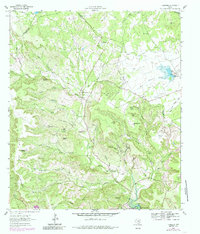 Download a high-resolution, GPS-compatible USGS topo map for Nameless, TX (1985 edition)