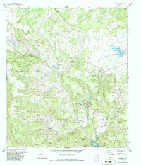 Download a high-resolution, GPS-compatible USGS topo map for Nameless, TX (1986 edition)