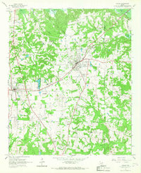 Download a high-resolution, GPS-compatible USGS topo map for Naples, TX (1967 edition)