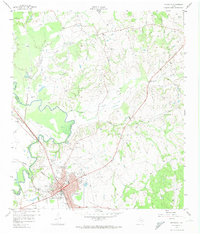 Download a high-resolution, GPS-compatible USGS topo map for Navasota, TX (1974 edition)
