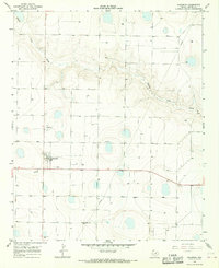 Download a high-resolution, GPS-compatible USGS topo map for Nazareth, TX (1968 edition)