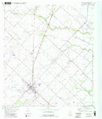 Download a high-resolution, GPS-compatible USGS topo map for Needville, TX (1980 edition)