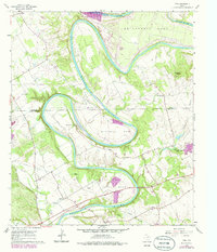 Download a high-resolution, GPS-compatible USGS topo map for Nemo, TX (1986 edition)