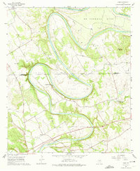 Download a high-resolution, GPS-compatible USGS topo map for Nemo, TX (1974 edition)
