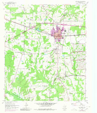 Download a high-resolution, GPS-compatible USGS topo map for New Boston, TX (1980 edition)