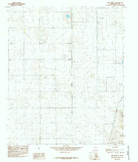 Download a high-resolution, GPS-compatible USGS topo map for New Home SE, TX (1985 edition)
