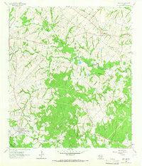 Download a high-resolution, GPS-compatible USGS topo map for New Ulm, TX (1965 edition)