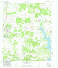 Download a high-resolution, GPS-compatible USGS topo map for Newcastle, TX (1982 edition)