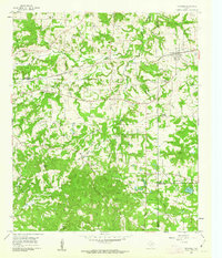 Download a high-resolution, GPS-compatible USGS topo map for Newsome, TX (1962 edition)