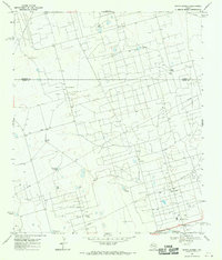 preview thumbnail of historical topo map of Ector County, TX in 1967