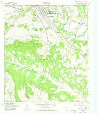 Download a high-resolution, GPS-compatible USGS topo map for North Fort Hood, TX (1975 edition)
