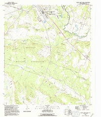 Download a high-resolution, GPS-compatible USGS topo map for North Fort Hood, TX (1995 edition)