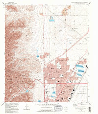 Download a high-resolution, GPS-compatible USGS topo map for North Franklin Mountain, TX (1995 edition)