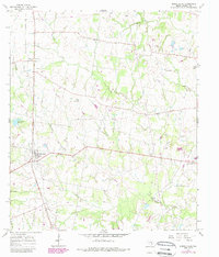Download a high-resolution, GPS-compatible USGS topo map for North Zulch, TX (1989 edition)