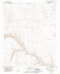 Download a high-resolution, GPS-compatible USGS topo map for North of Red Cow Draw, TX (1995 edition)