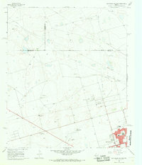Download a high-resolution, GPS-compatible USGS topo map for Northwest Midland, TX (1968 edition)
