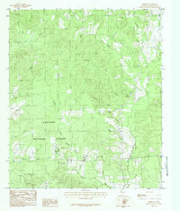 Download a high-resolution, GPS-compatible USGS topo map for Norwood, TX (1984 edition)
