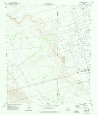 Download a high-resolution, GPS-compatible USGS topo map for Notrees, TX (1974 edition)